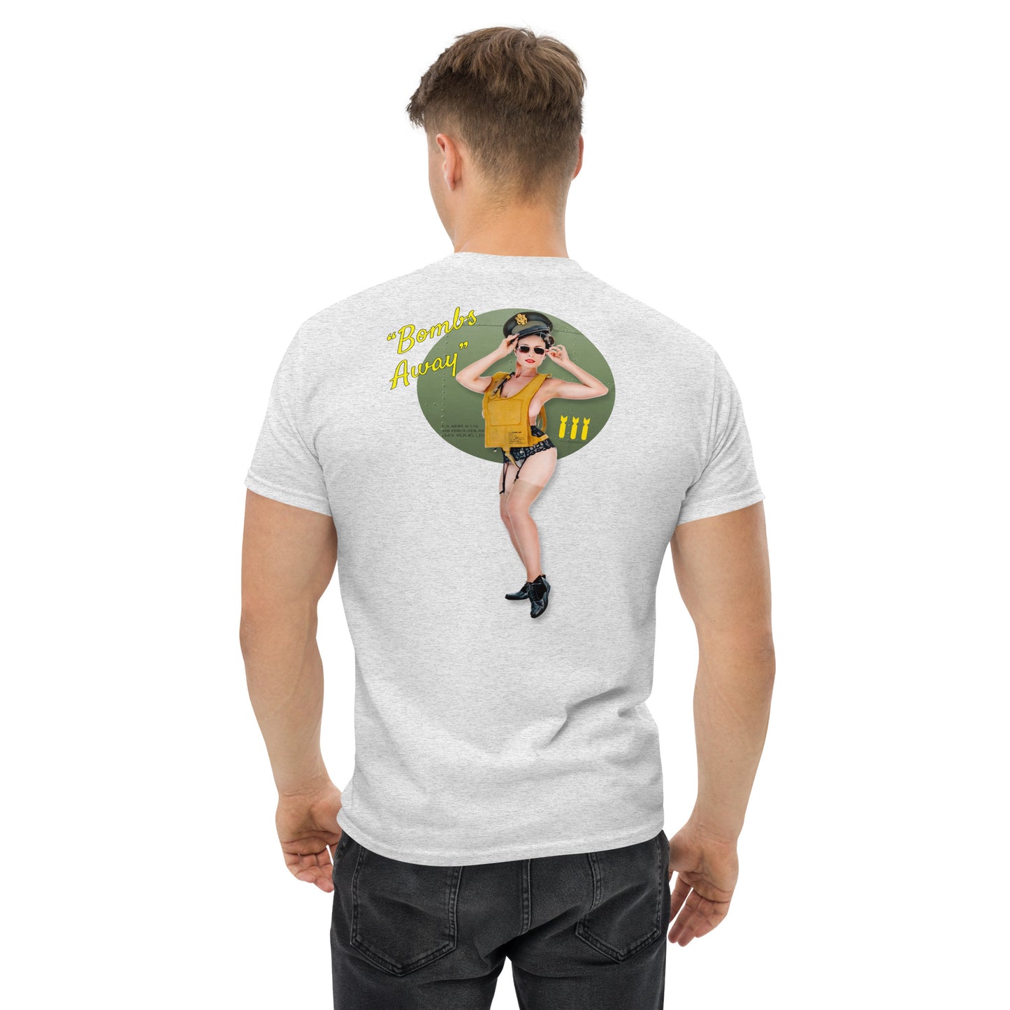 Men's Bombs Away Pinup Tee