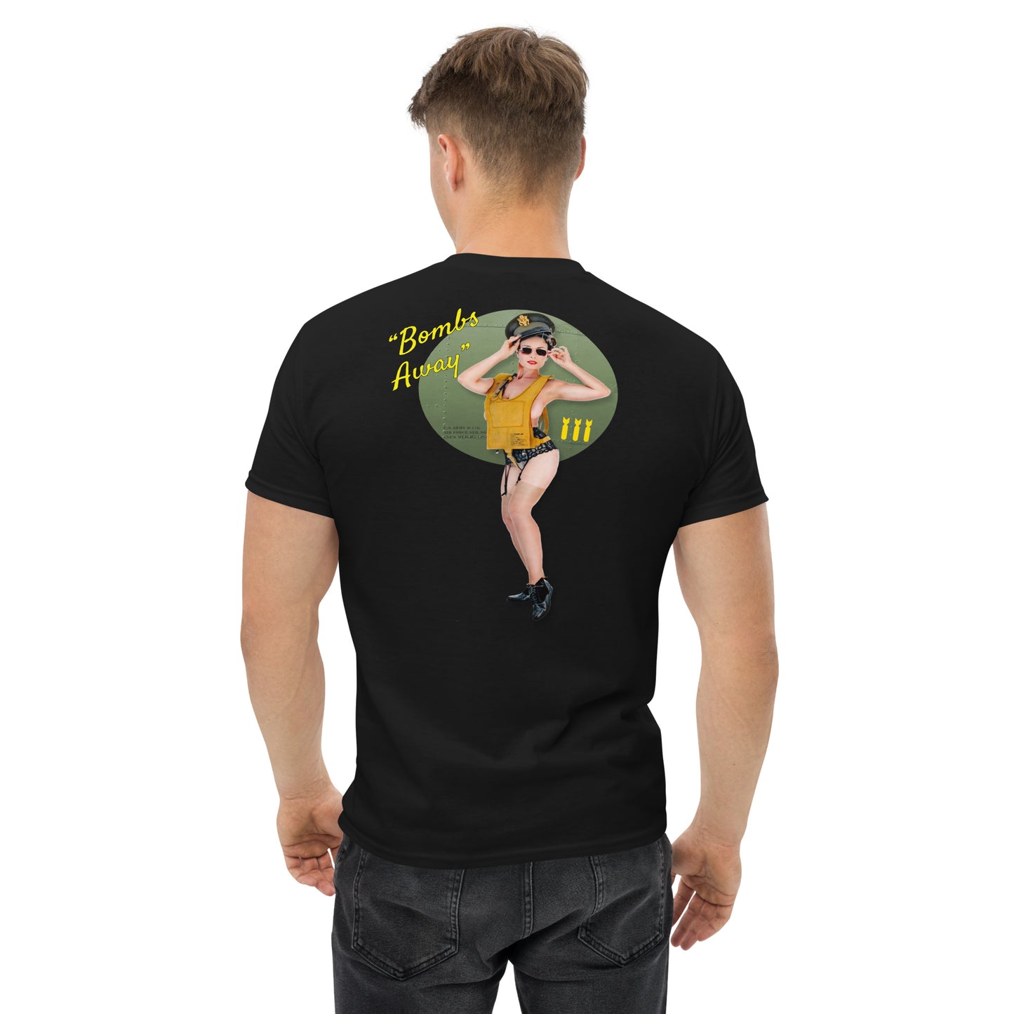 Men's Bombs Away Pinup Tee