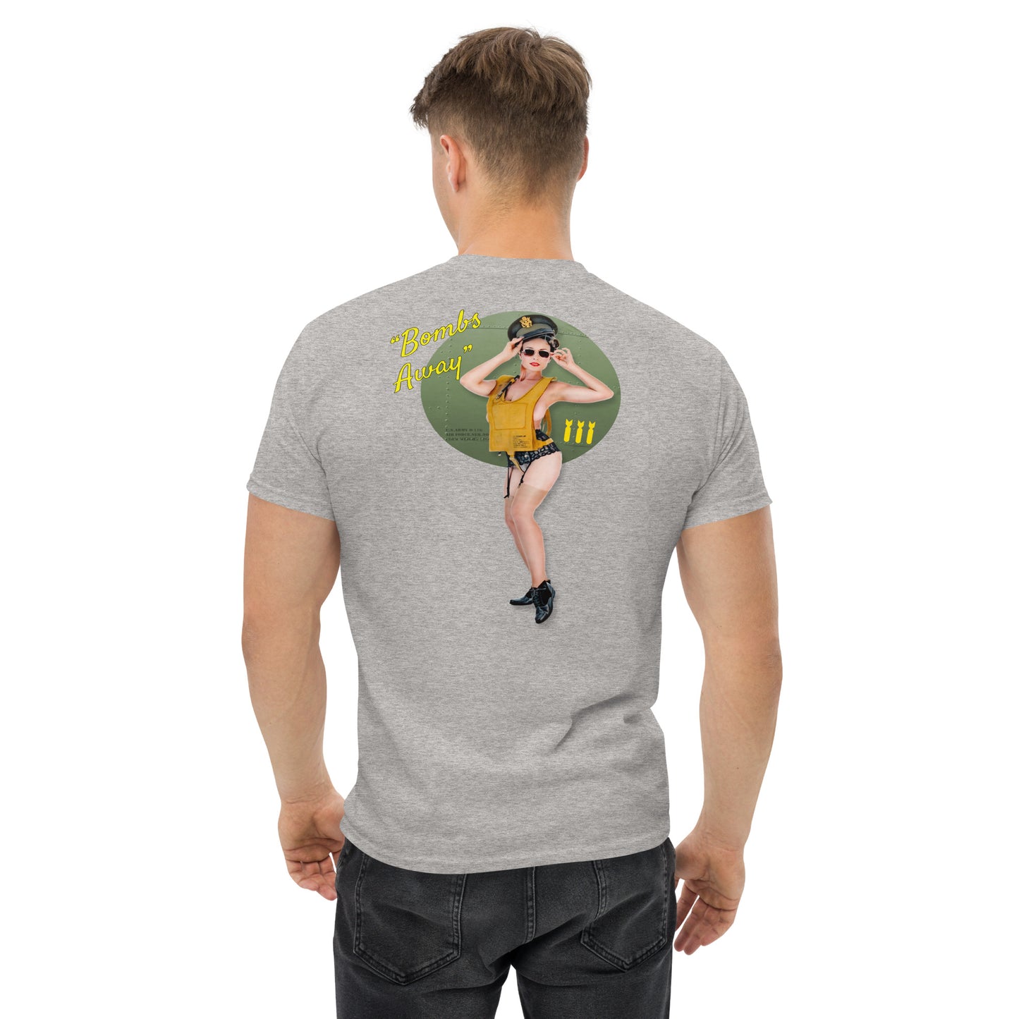 Men's Bombs Away Pinup Tee