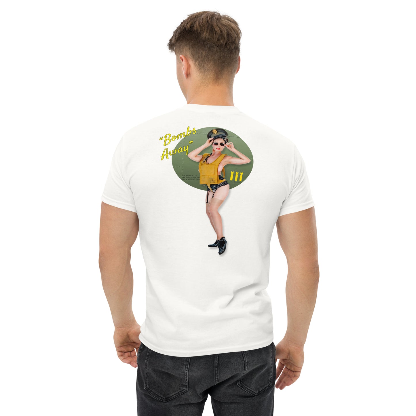 Men's Bombs Away Pinup Tee